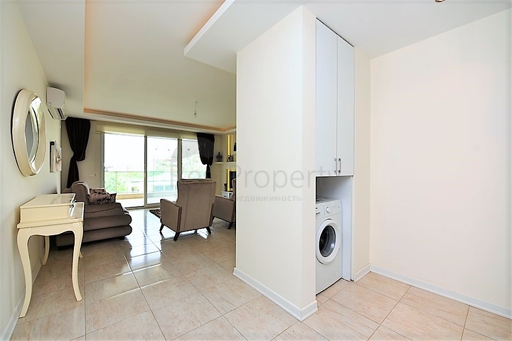 Трёхкомнатная меблированная квартира в престижном районе Оба