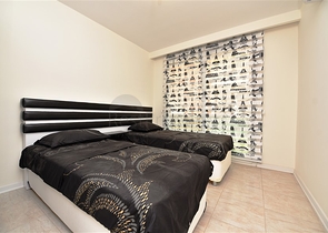 Трёхкомнатная меблированная квартира в престижном районе Оба