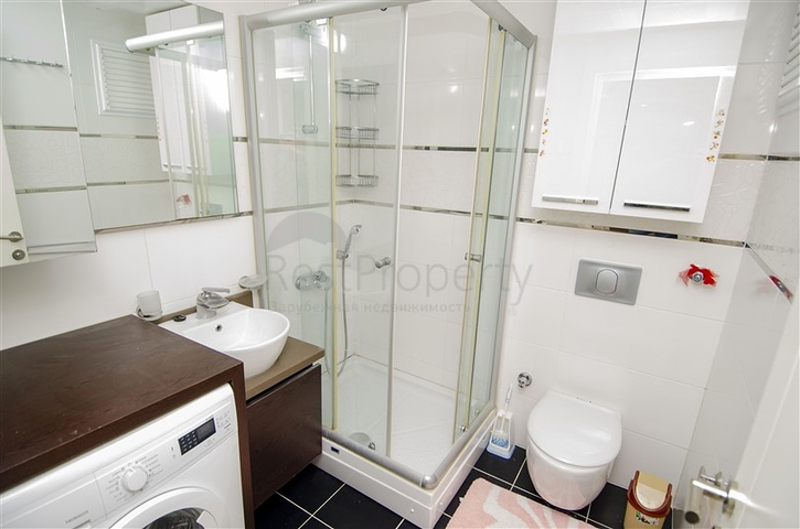 Двухкомнатная квартира с мебелью в Лимане Коньяалты