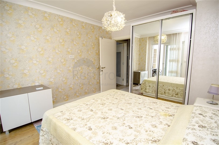 Двухкомнатная квартира с мебелью в Лимане Коньяалты