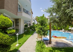 Двухкомнатная квартира с мебелью в Лимане Коньяалты