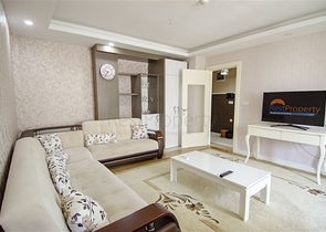 Двухкомнатная квартира с мебелью в Лимане Коньяалты