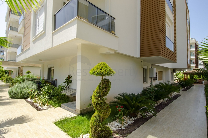 Двухкомнатная квартира с мебелью в Лимане Коньяалты