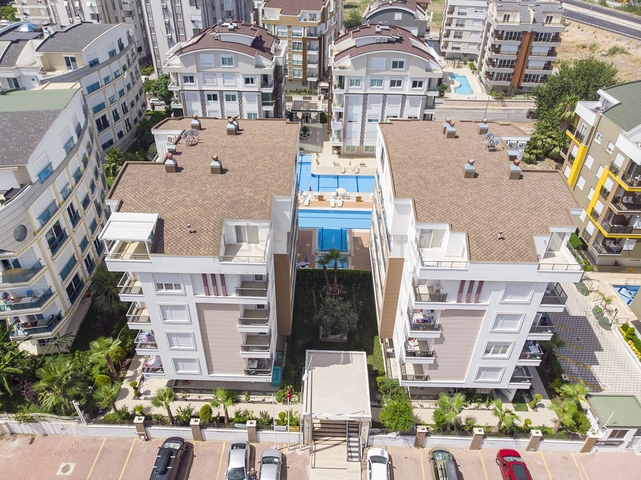 Двухкомнатная квартира с мебелью в Лимане Коньяалты