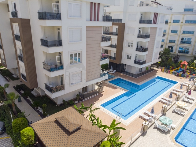 Двухкомнатная квартира с мебелью в Лимане Коньяалты