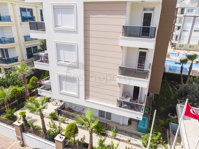 Двухкомнатная квартира с мебелью в Лимане Коньяалты