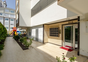 Двухкомнатная квартира с мебелью в Лимане Коньяалты