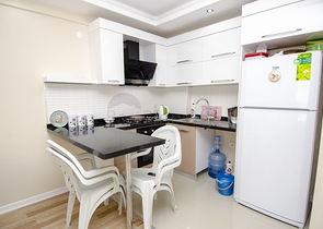 Двухкомнатная квартира с мебелью в Лимане Коньяалты