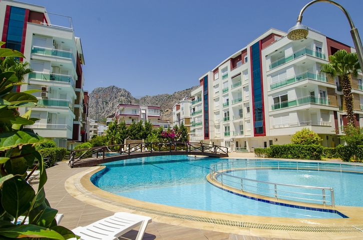 Трехкомнатная квартира с мебелью в районе Хурма Коньяалты