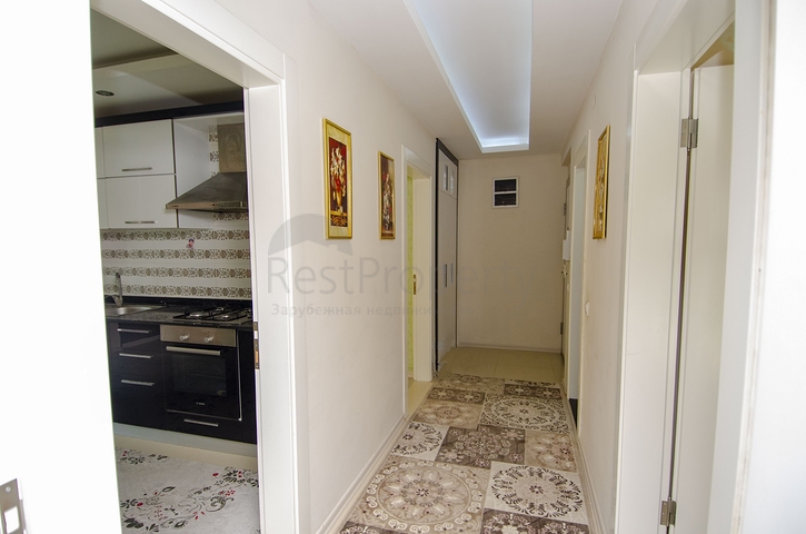 Трехкомнатная квартира с мебелью в районе Хурма Коньяалты