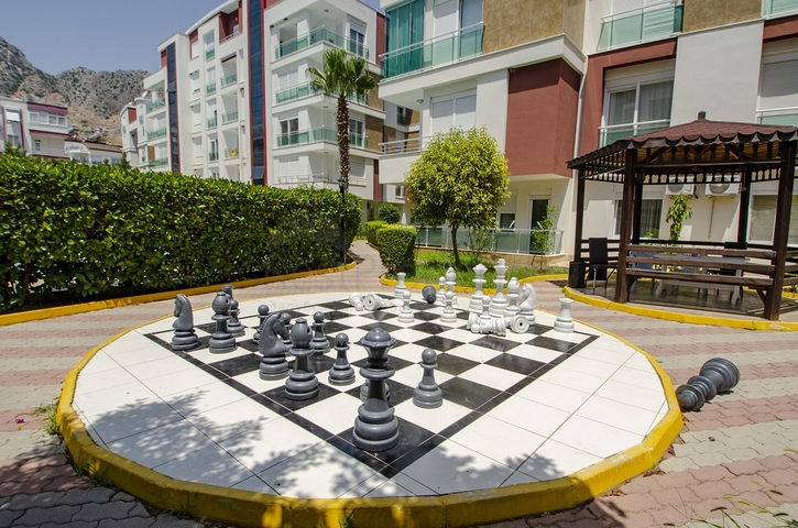 Трехкомнатная квартира с мебелью в районе Хурма Коньяалты