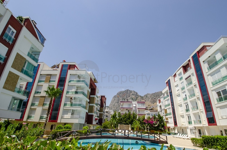 Трехкомнатная квартира с мебелью в районе Хурма Коньяалты