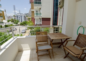 Трехкомнатная квартира с мебелью в районе Хурма Коньяалты