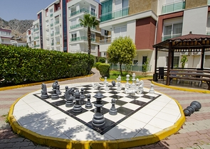 Трехкомнатная квартира с мебелью в районе Хурма Коньяалты