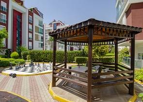 Трехкомнатная квартира с мебелью в районе Хурма Коньяалты