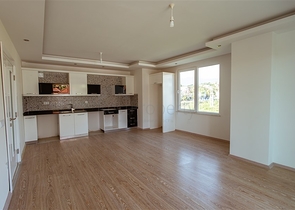 Светлая просторная квартира на берегу горной реки