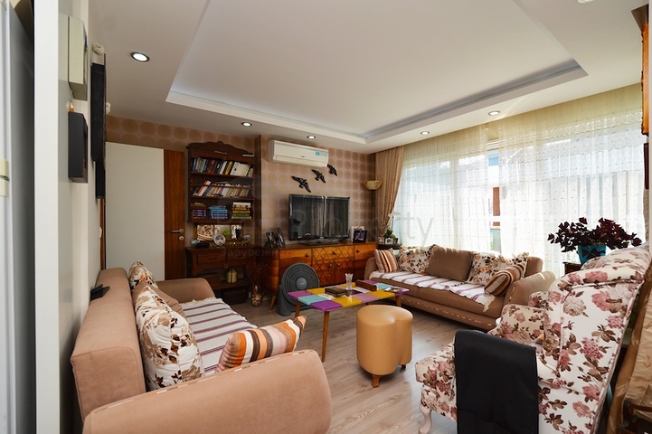 Пентхаус 2+1 с мебелью в районе Лиман Коньяалты Анталья