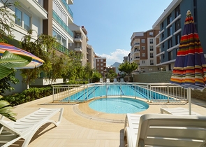 Пентхаус 2+1 с мебелью в районе Лиман Коньяалты Анталья