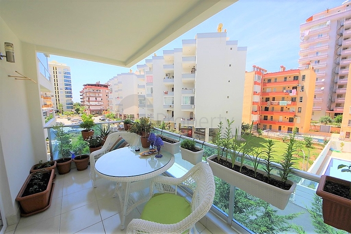 Квартира 1+1 с мебелью в Махмутларе