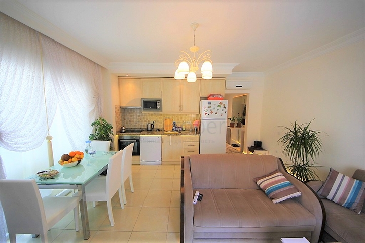 Квартира 1+1 с мебелью в Махмутларе