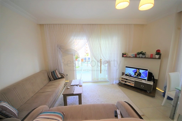 Квартира 1+1 с мебелью в Махмутларе