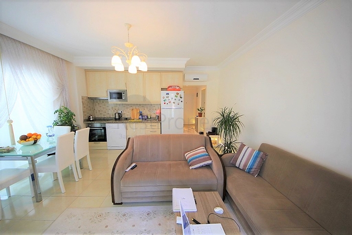 Квартира 1+1 с мебелью в Махмутларе