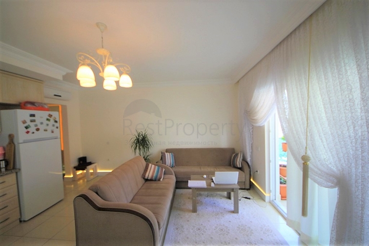 Квартира 1+1 с мебелью в Махмутларе