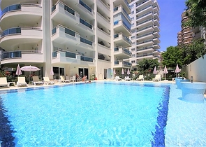 Квартира 1+1 с мебелью в Махмутларе