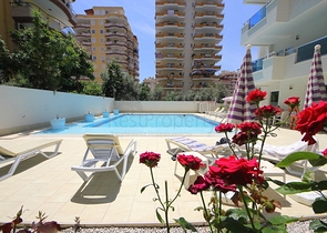 Квартира 1+1 с мебелью в Махмутларе