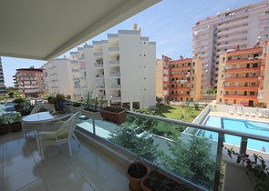 Квартира 1+1 с мебелью в Махмутларе