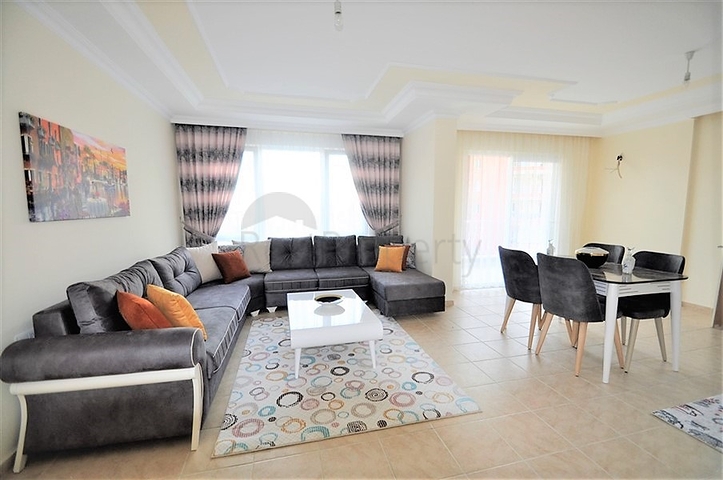 Меблированная трехкомнатная квартира в Тосмуре