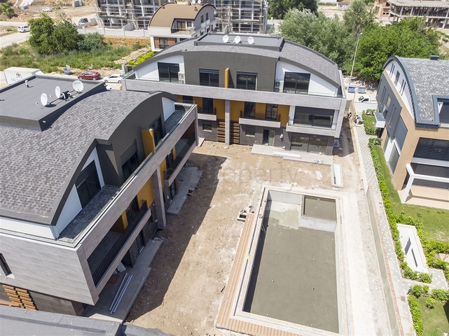 Виллы на завершающей стадии строительства в районе Коньяалты 