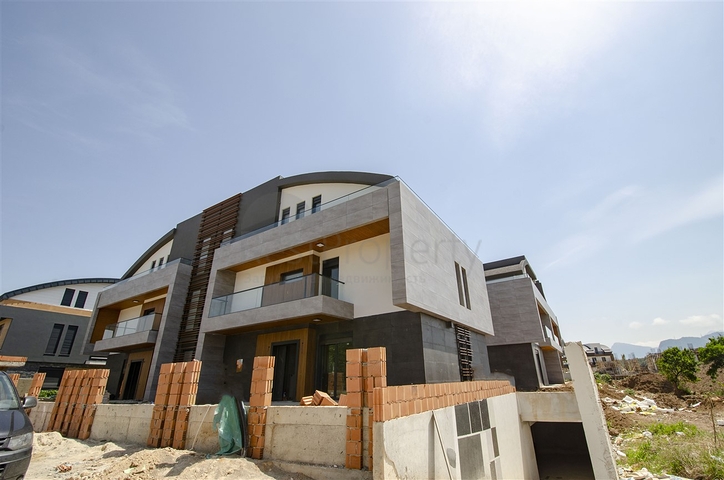 Виллы на завершающей стадии строительства в районе Коньяалты 