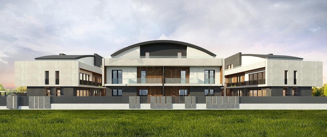 Виллы на завершающей стадии строительства в районе Коньяалты 