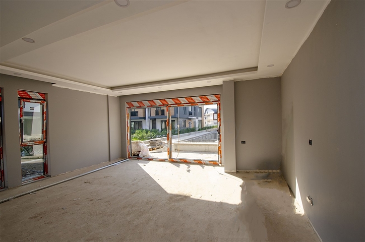 Виллы на завершающей стадии строительства в районе Коньяалты 