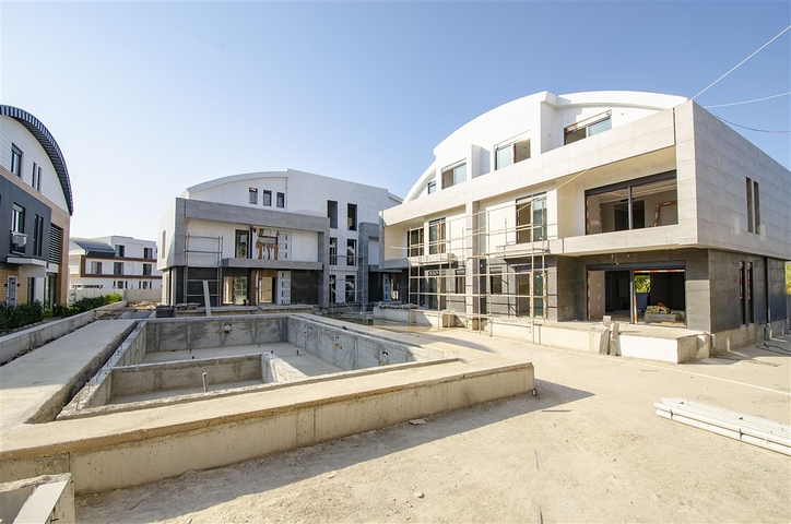 Виллы на завершающей стадии строительства в районе Коньяалты 