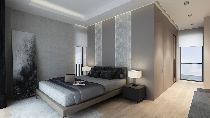 Виллы на завершающей стадии строительства в районе Коньяалты 