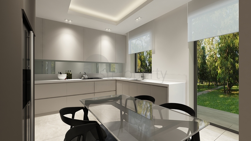 Виллы на завершающей стадии строительства в районе Коньяалты 