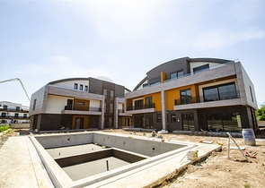 Виллы на завершающей стадии строительства в районе Коньяалты 