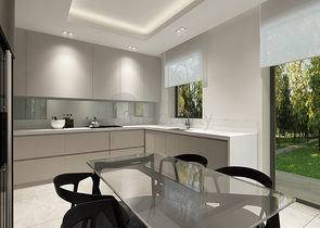 Виллы на завершающей стадии строительства в районе Коньяалты 