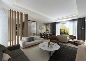 Виллы на завершающей стадии строительства в районе Коньяалты 