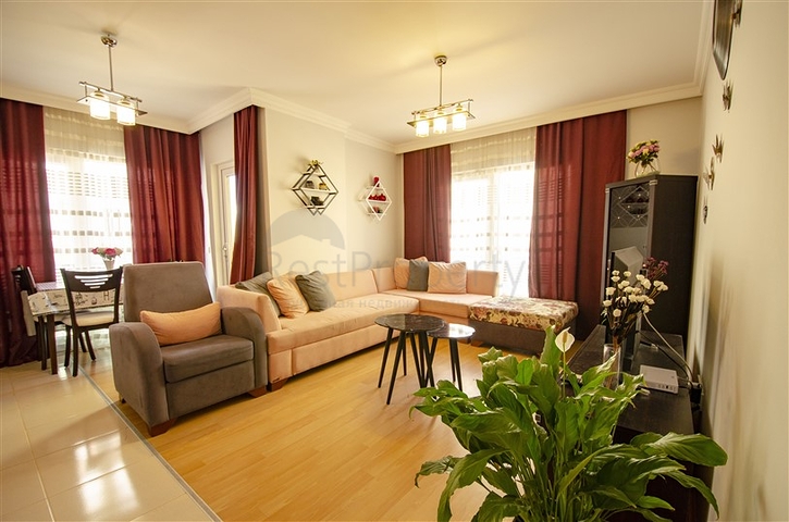 Квартира 2+1  в комплексе 600 м до моря в Анталии