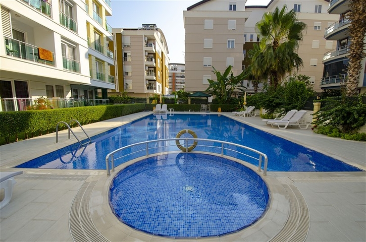 Квартира 2+1  в комплексе 600 м до моря в Анталии