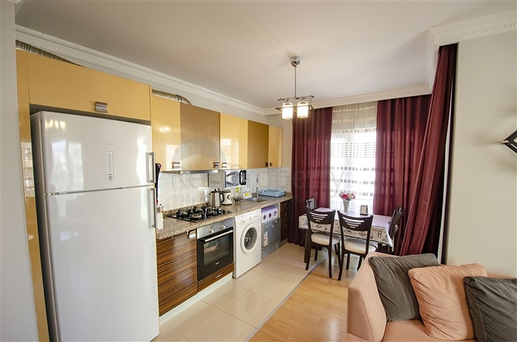 Квартира 2+1  в комплексе 600 м до моря в Анталии