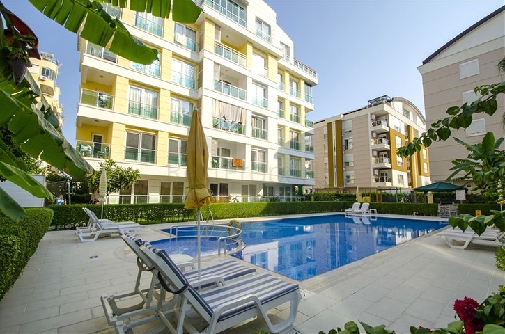 Квартира 2+1  в комплексе 600 м до моря в Анталии