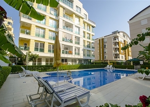 Квартира 2+1  в комплексе 600 м до моря в Анталии