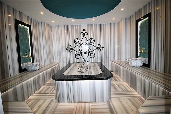 Уютная квартира 1+1 в комплексе на первой береговой линии