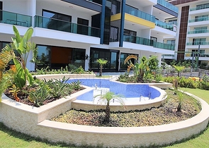 Уютная квартира 1+1 в комплексе на первой береговой линии