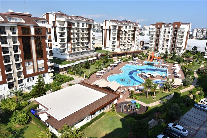 Пентхаус 2+1 в комплексе с отельной инфраструктурой в Авсалларе