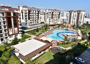 Пентхаус 2+1 в комплексе с отельной инфраструктурой в Авсалларе